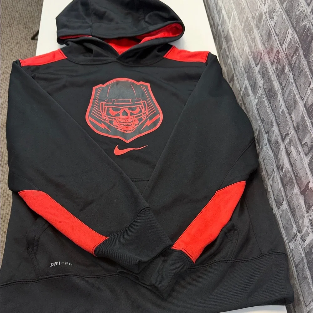 Nike Black and‎ Red boy's  Graphic Hoodie